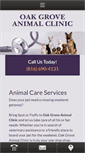 Mobile Screenshot of oakgroveanimalclinic.com